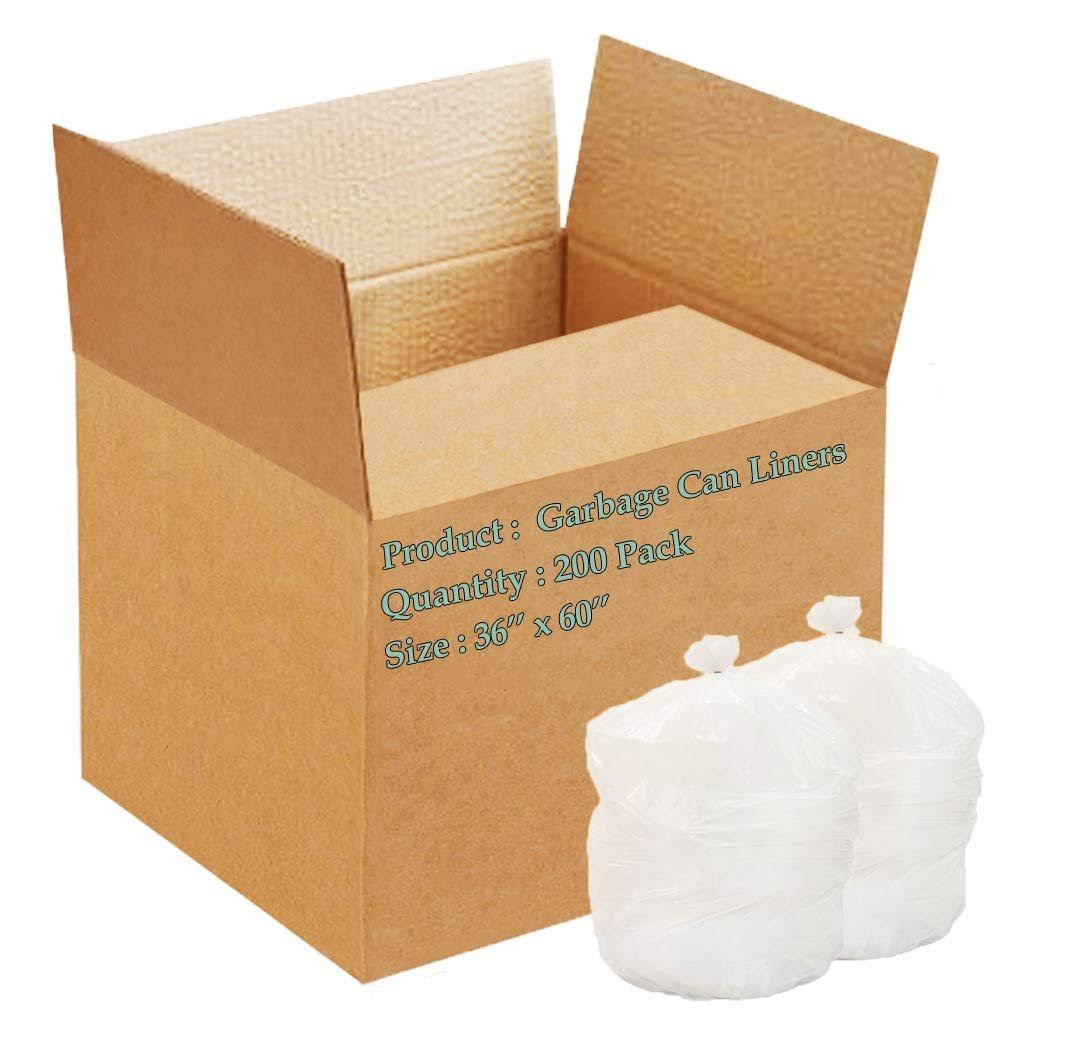 200 Pack 55 Gal Trash Bags V4082