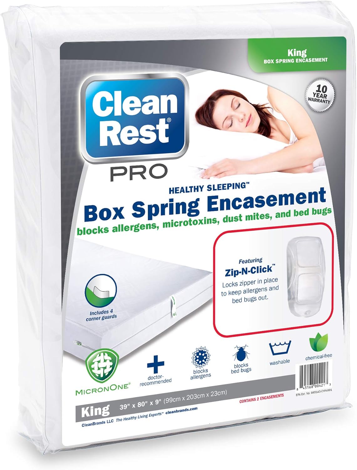 Zippered Box Spring Encasement Full X99658
