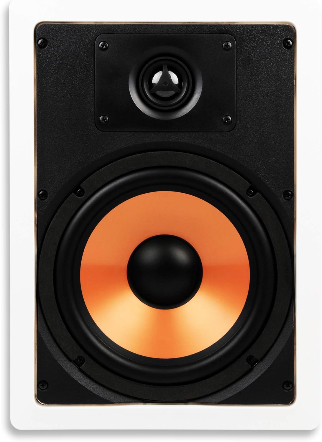 White 6.5 Inch 2-Way in Ceiling in Wall Speaker B999