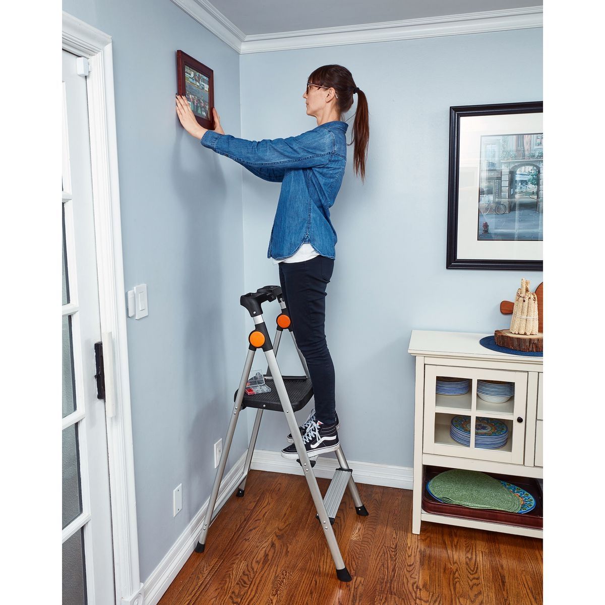 3-Step Aluminum Step Stool U93930