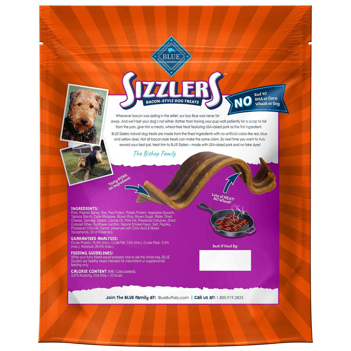 Bacon-Style Dog Treats Y2361