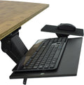 Black Adjustable Under-Desk Keyboard Tray D312793