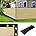 6' x 50' Black Fence Privacy Screen with Grommets D1327