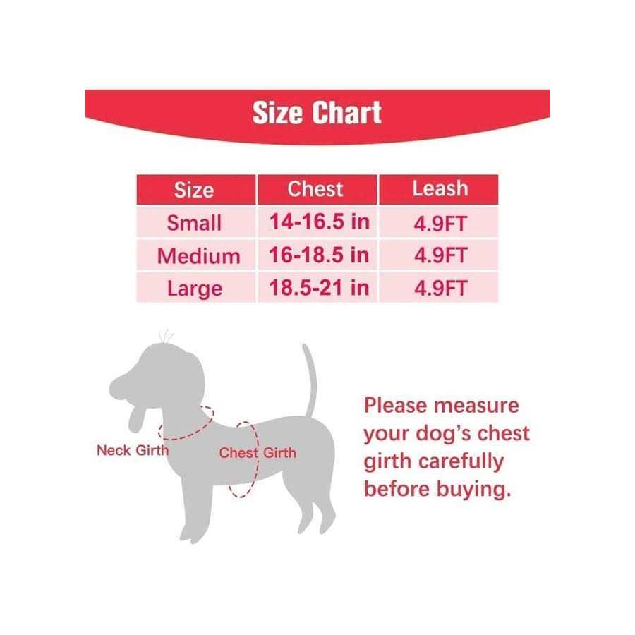 Soft Mesh Padded Dog Harness O44770