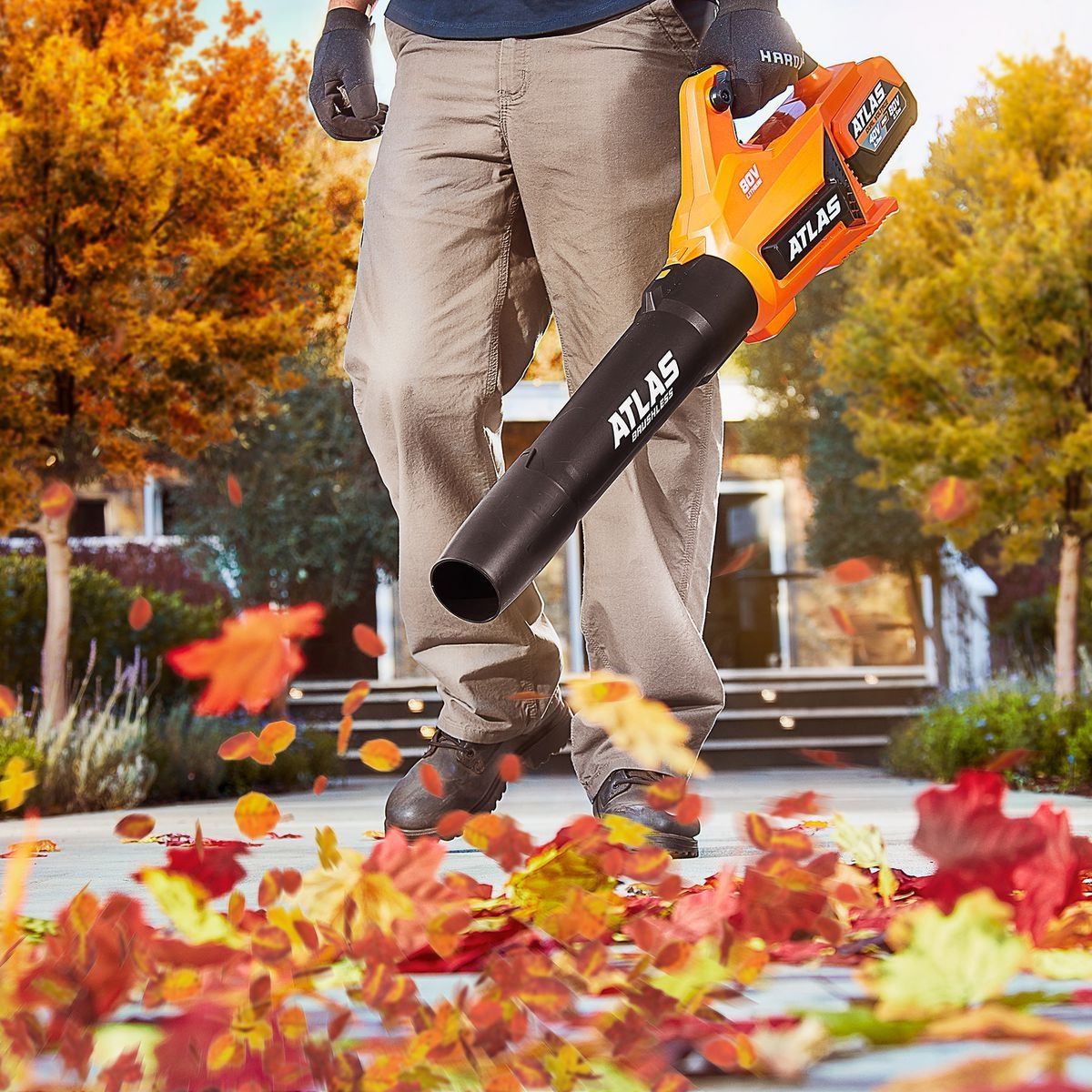 80V Brushless Cordless 150 MPH/605 CFM Blower H396