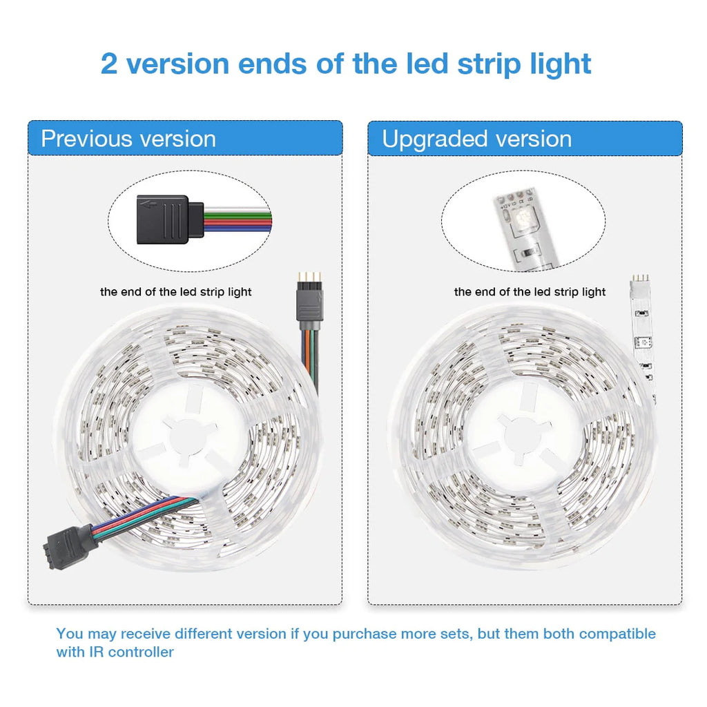 LED Strip Light 32.8ft with Remote Control and 12V Power Supply X950776