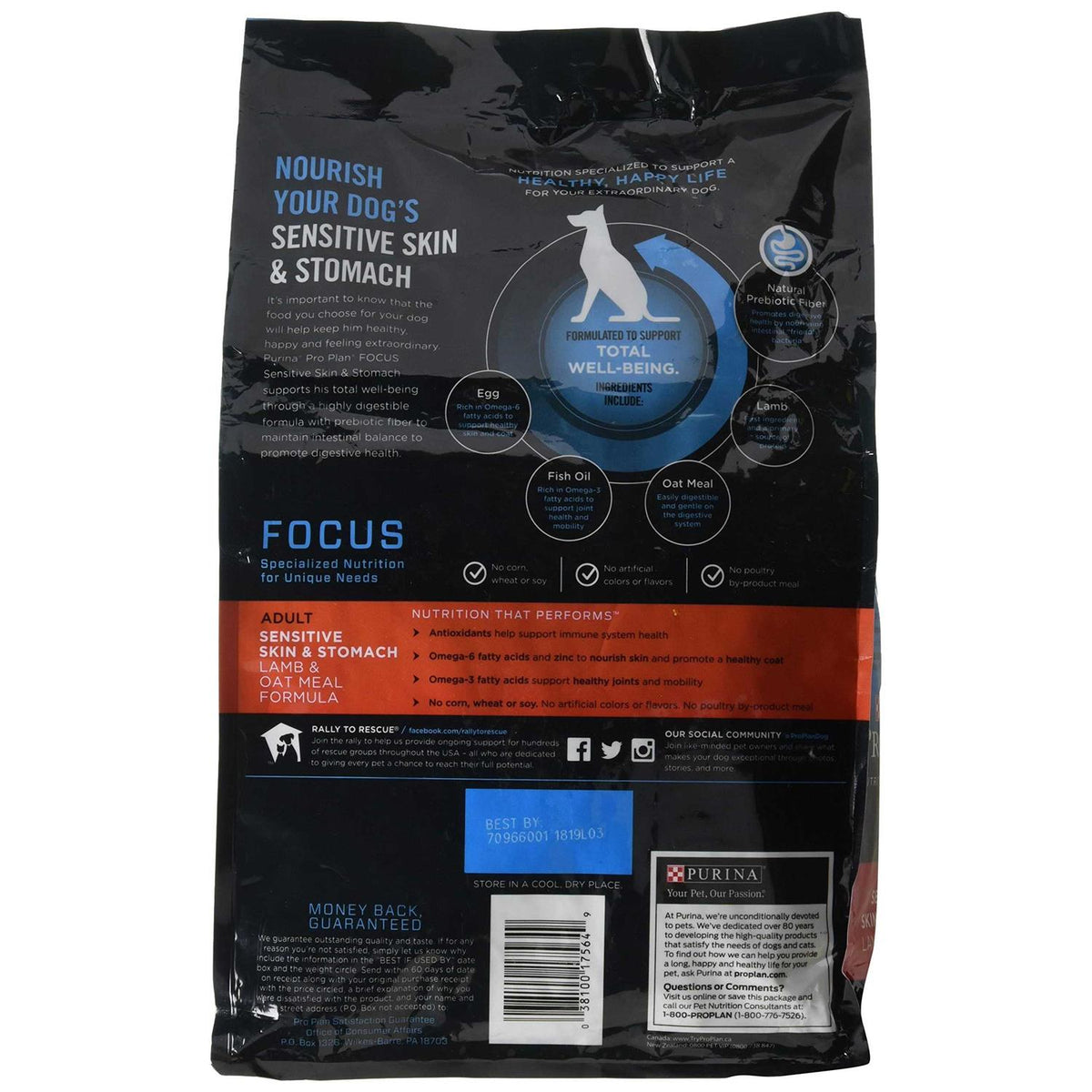 Sensitive Skin & Stomach Dry Dog Food T82823