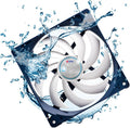 12V DC IP55 Waterproof Dustproof Cooling Fan 140mm 2 Pack E525