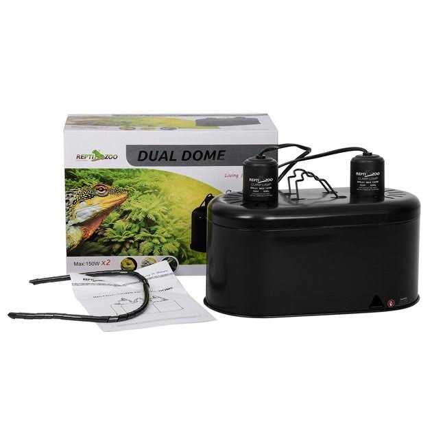 Dual Dome Reptile Heat Lighting Kit A2822