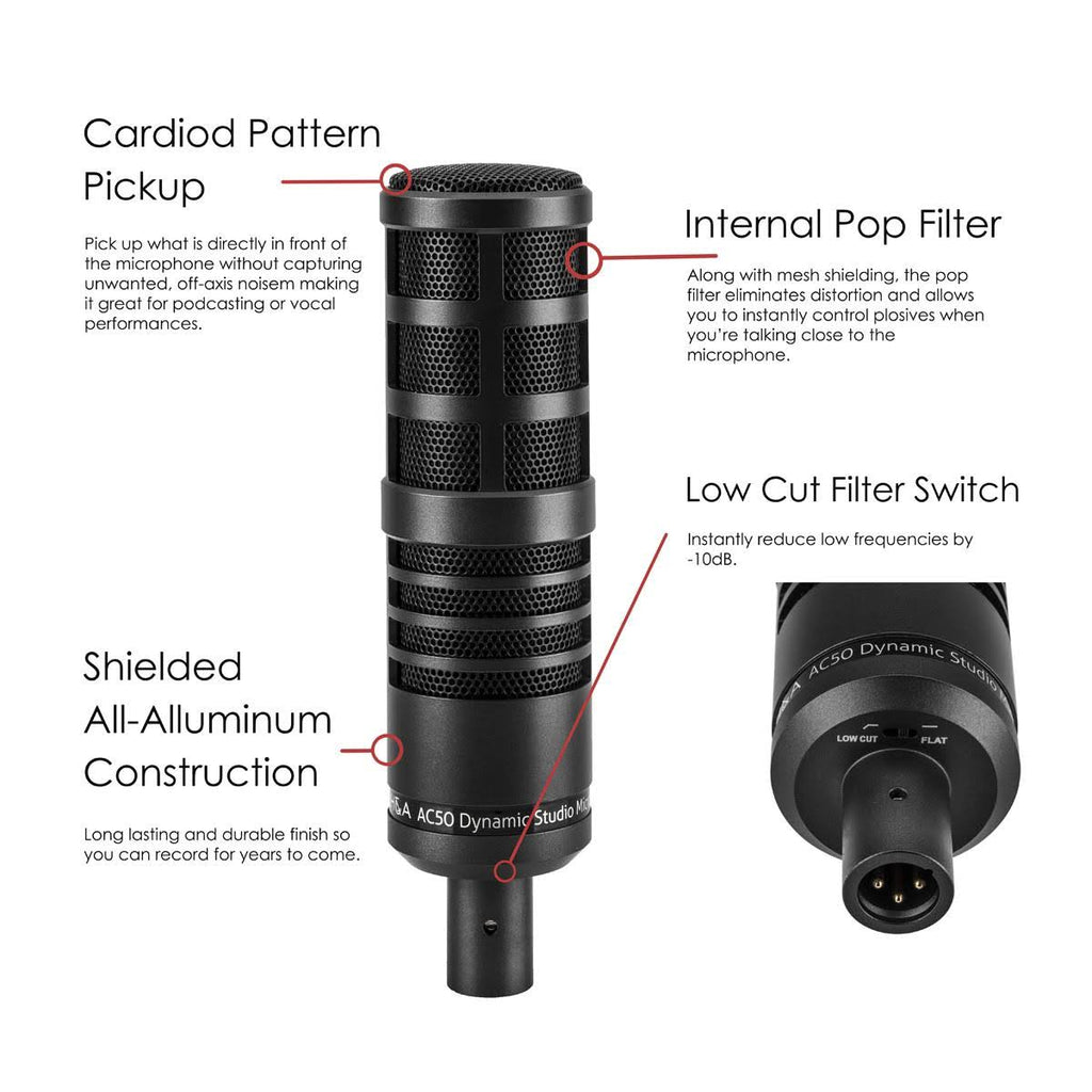 Dynamic Studio Broadcast Microphone Q36069