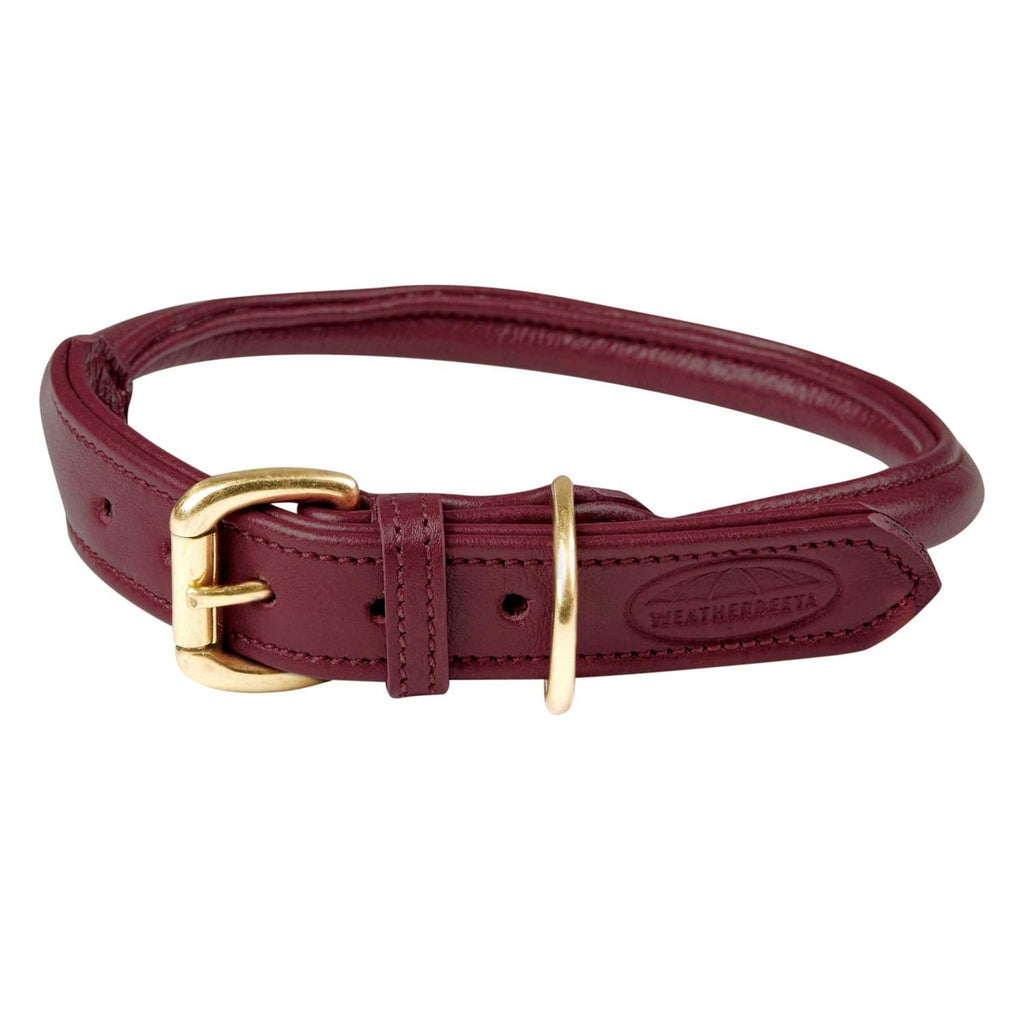 Rolled Leather Dog Collar O48767