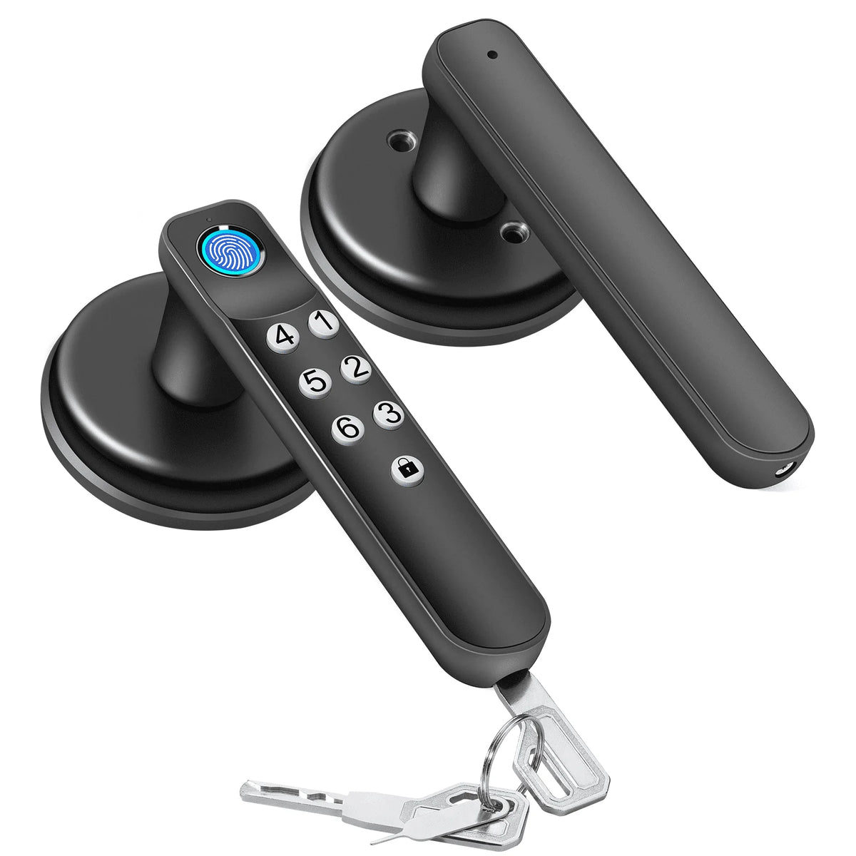 Fingerprint Keyless Entry Door Lock with Keypad E461