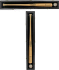 Black Baseball Bat Display Case with Lock H36851
