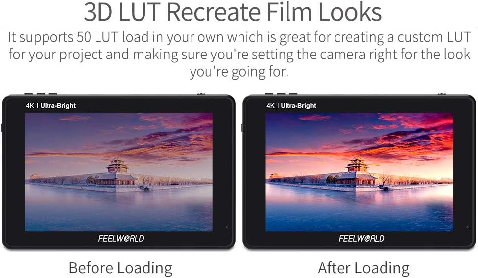 7 Inch Touch Screen Camera Field Monitor G126