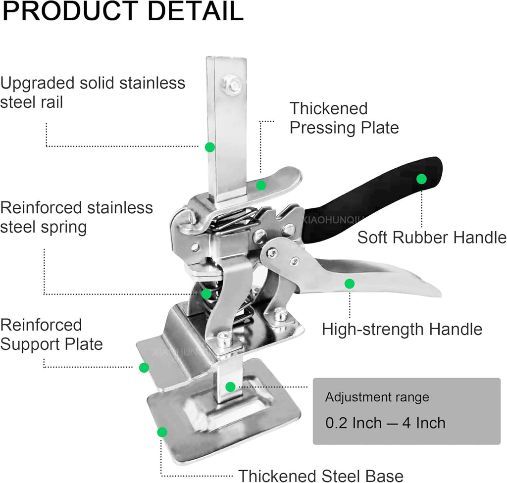 Labor Saving Arm 2PCS Height Adjustment Lifting Tool Z75196