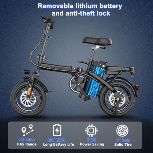 Folding Electric Bike 500W 48V 12AH M770145