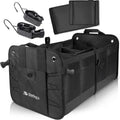 Car Trunk Organizer, 3 Compartments, Black F200996