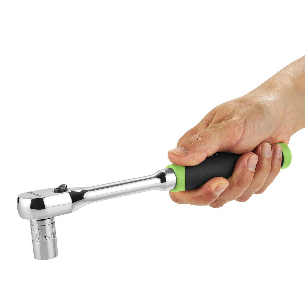 3/8 in. Drive Low-Profile Ratchet with Soft Grip X8376