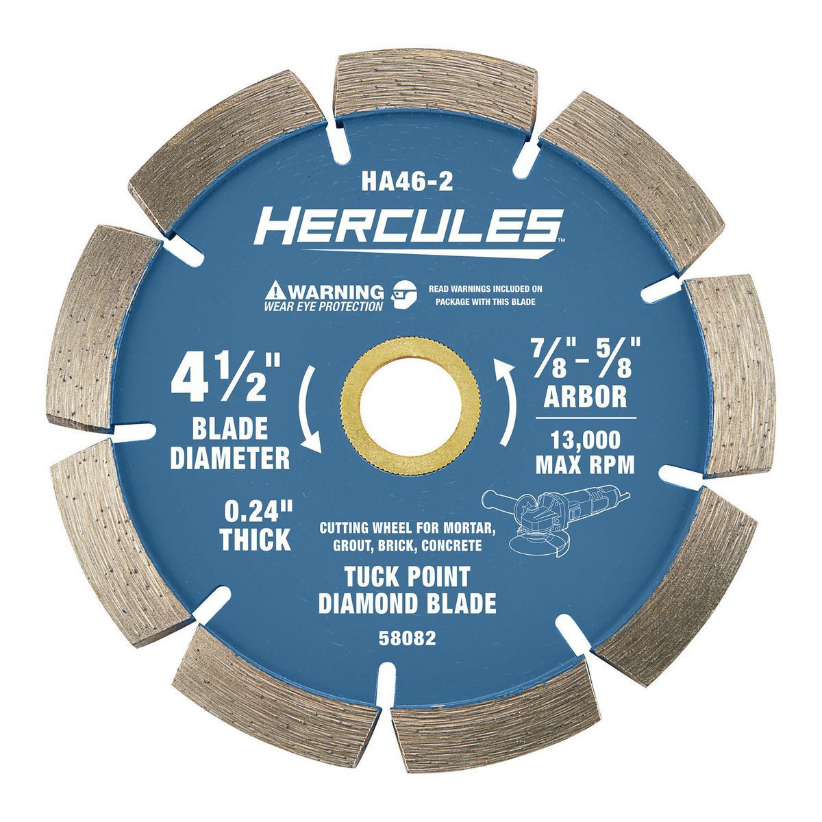 4-1/2 in. Tuck Point Diamond Blade P67790