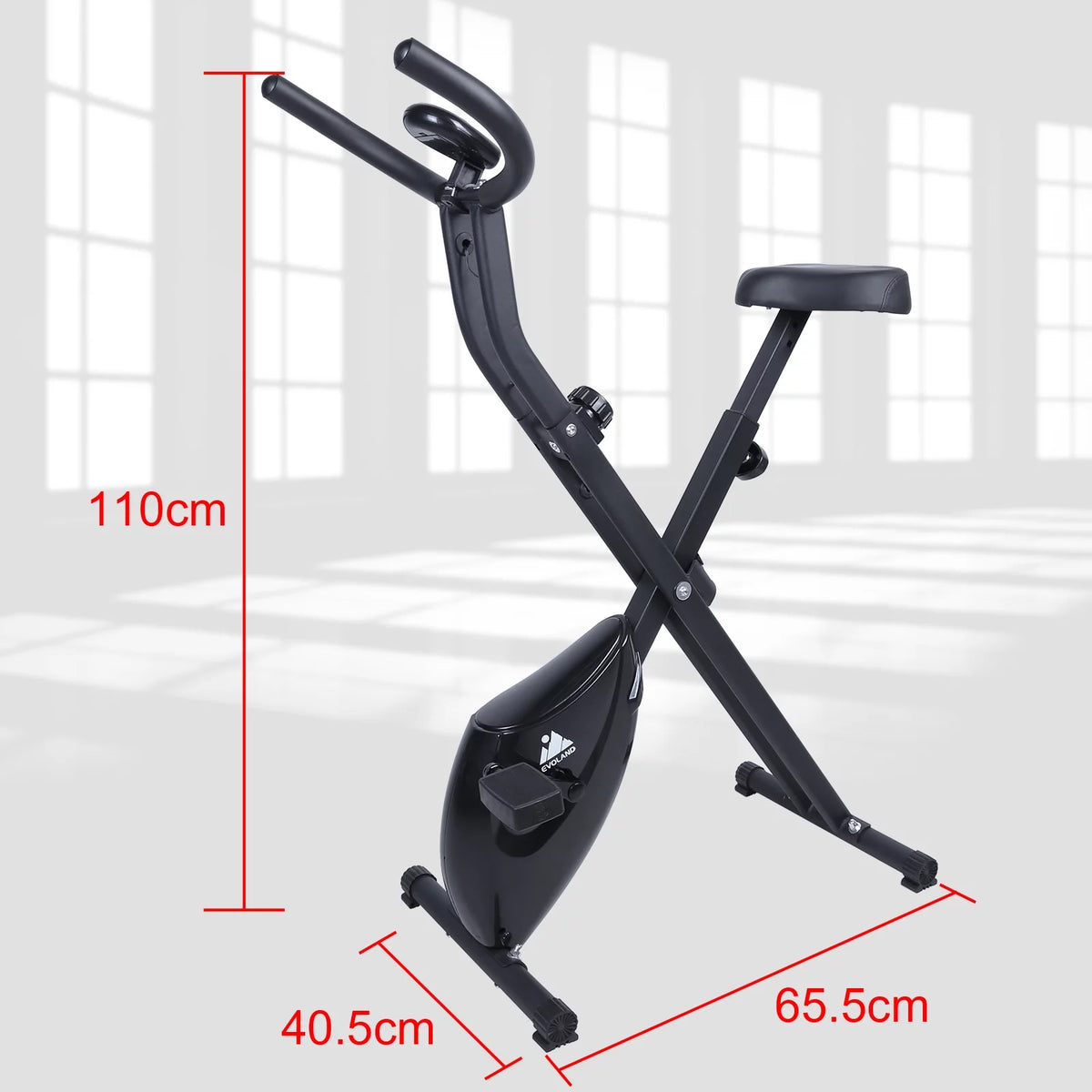 Indoor Upright Exercise Bike 264lb Max T865
