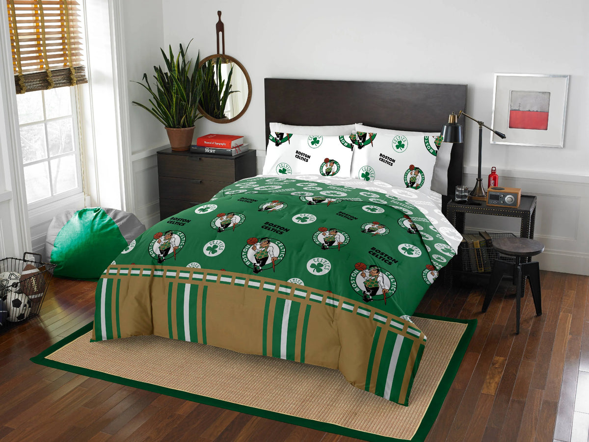 Twin Size 4 Piece Polyester Bed In Bag Set S93746