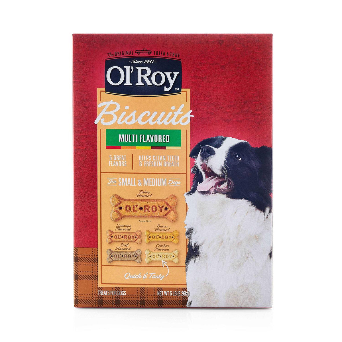 Multi Flavored Biscuits for Small and Medium Breeds L21481
