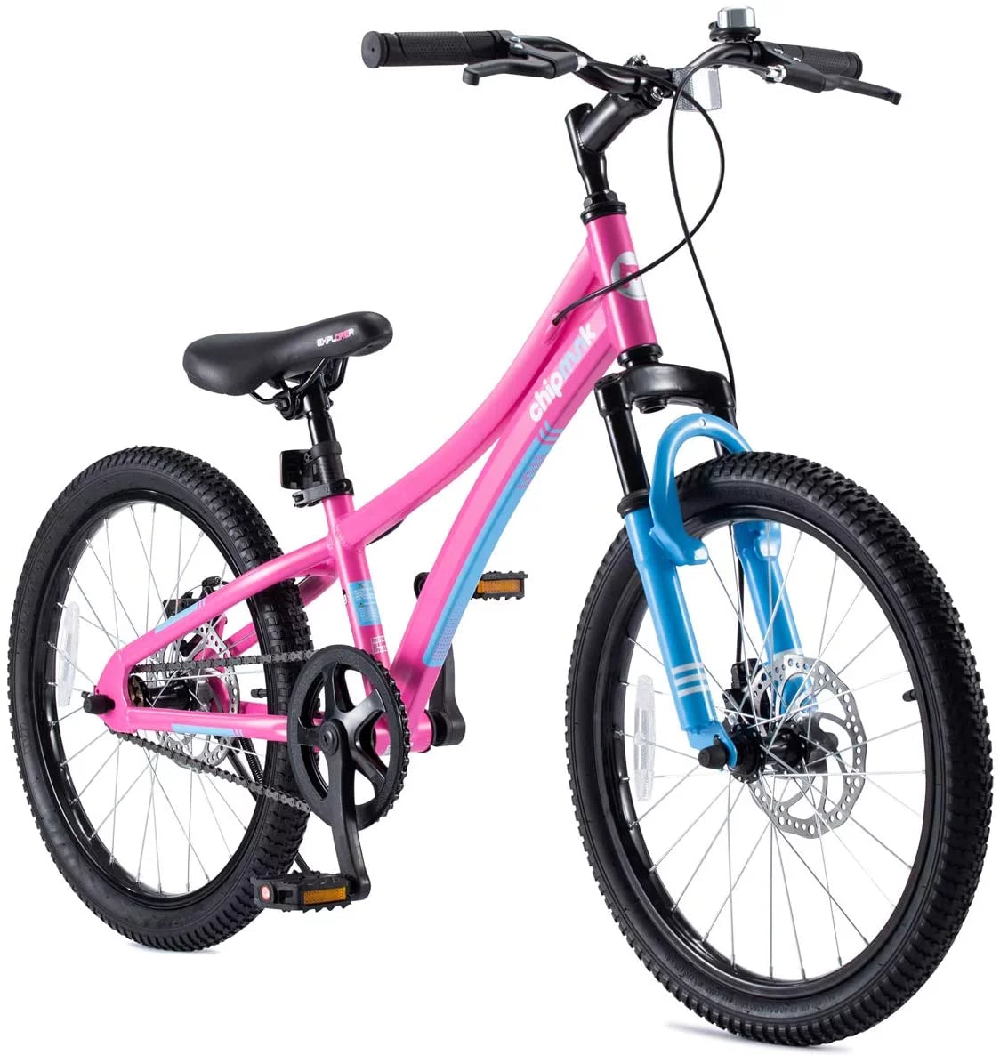 20 In. Children's Bicycle, Black and Blue A212945