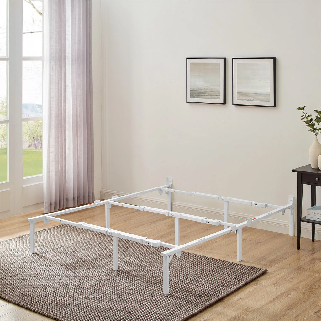 Adjustable Metal Platform Bed Frame, Black W503650