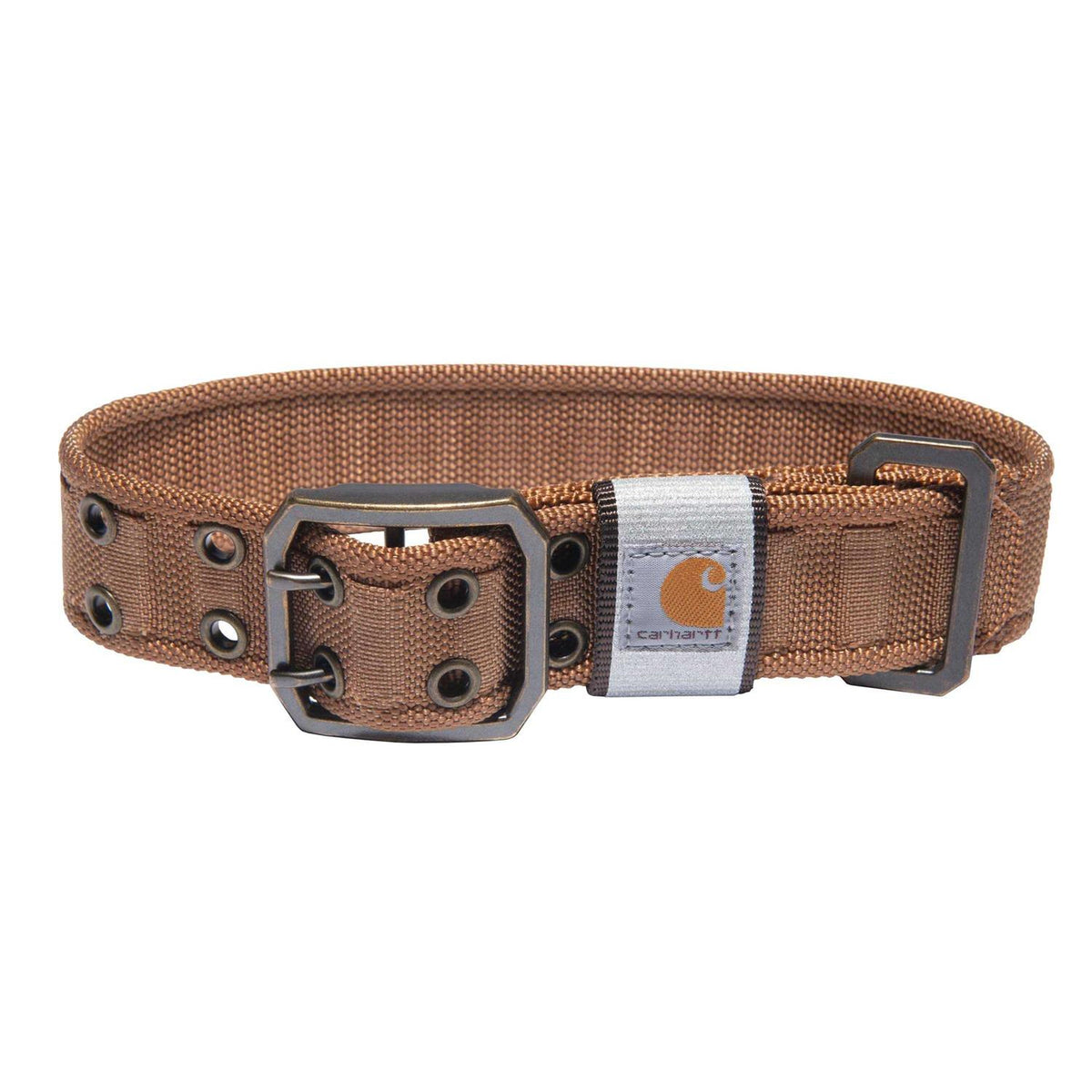 Brown Nylon Wide Dog Collar C8445
