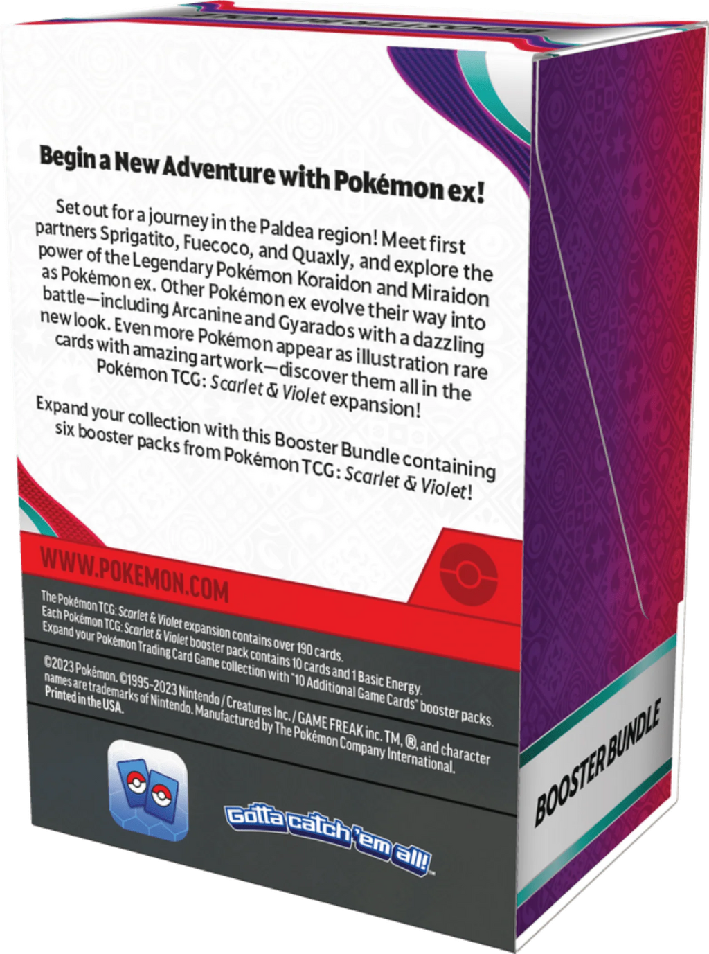 Pokemon Trading Card Games Booster Bundle F407