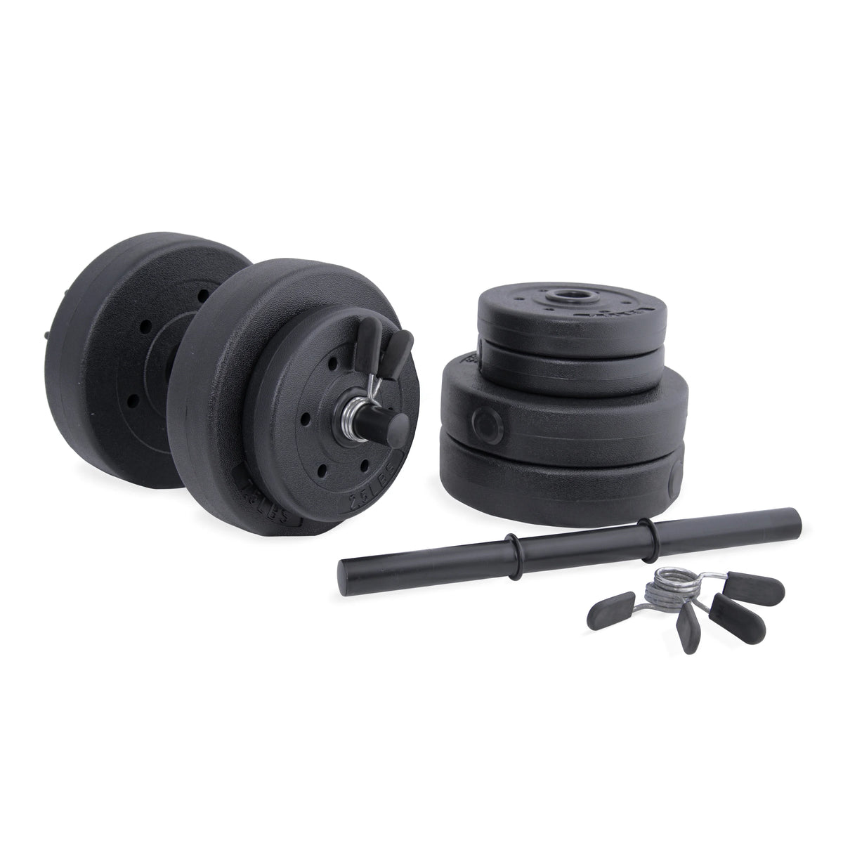 40-Pound Vinyl Dumbbell Set O222584