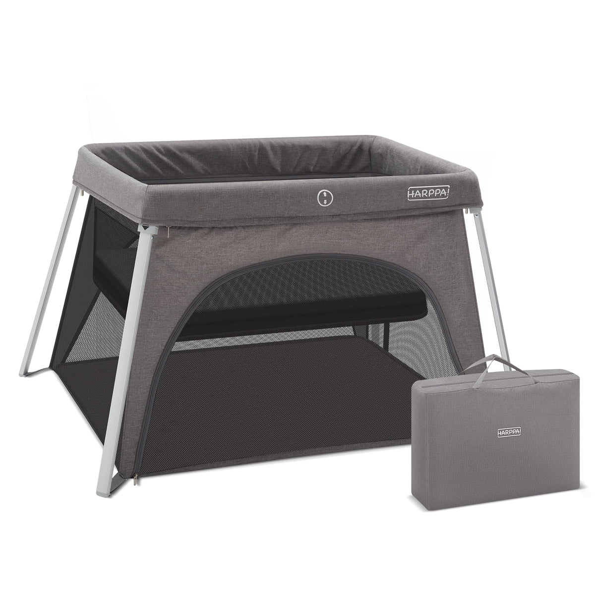 Portable Foldable Travel Crib with Mattress W1149