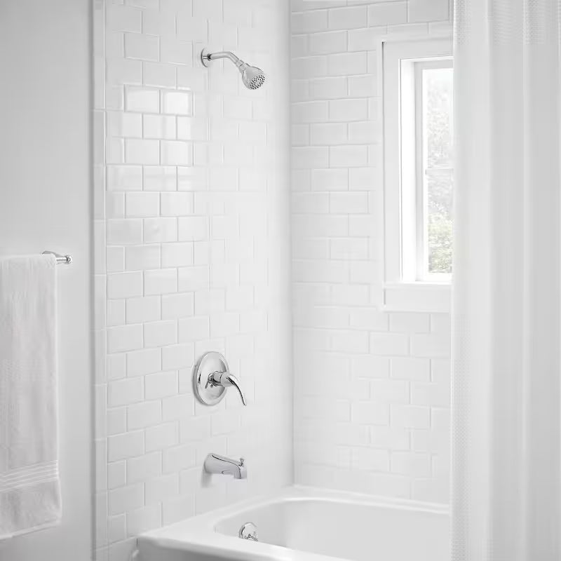 Single Handle Tub and Shower Faucet 1.8 GPM in Chrome N924836