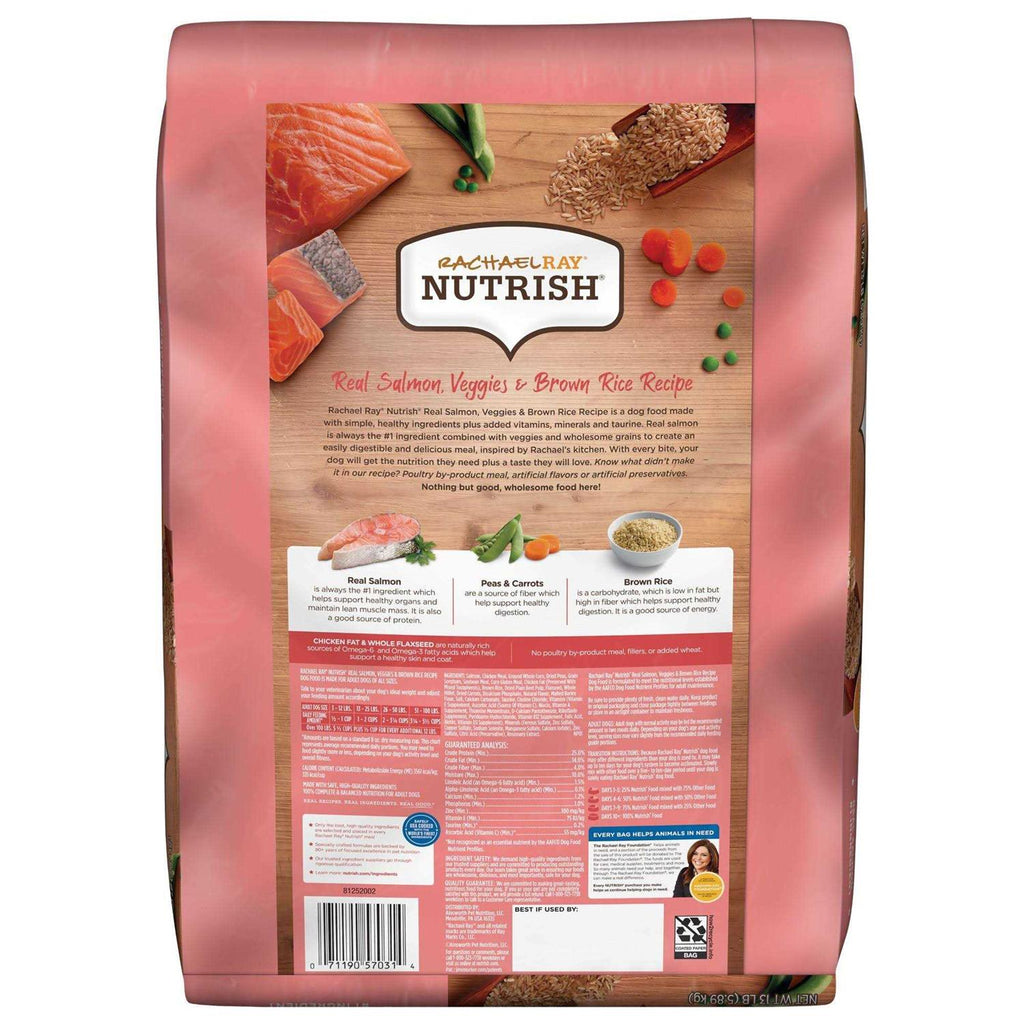 Salmon Veggies & Brown Recipe Dry Dog Food V4513