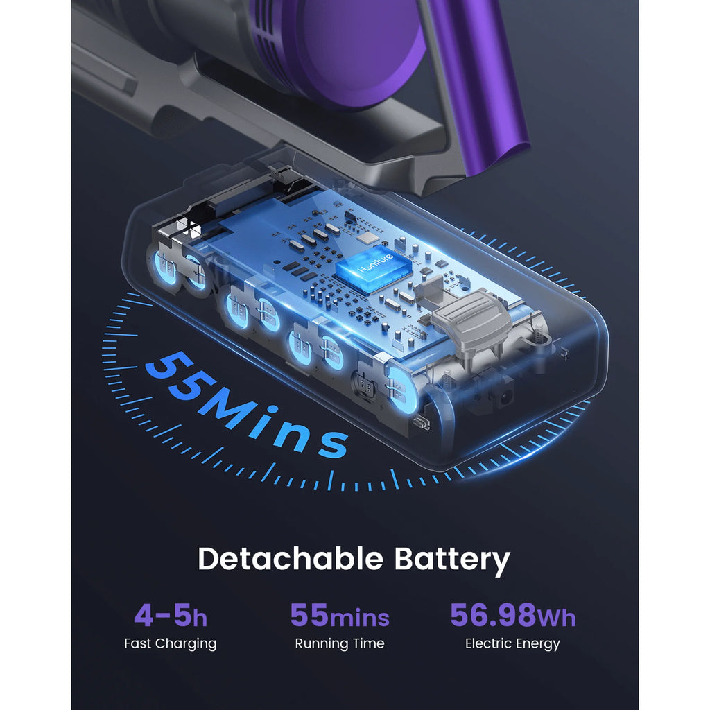 Cordless Stick Vacuum Cleaner 450W 33KPa Lightweight L47830
