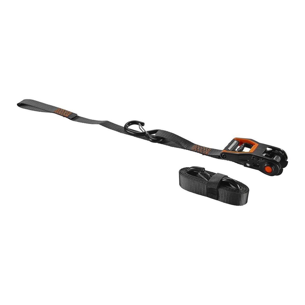 500 lb. Capacity 1 in. x 12 ft. Ratcheting Tie-Downs, 2-Pack W871
