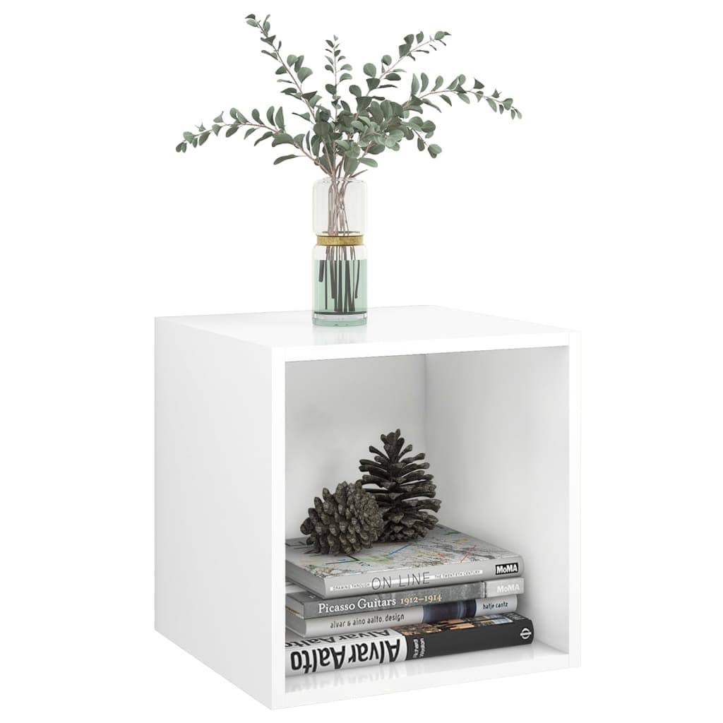 White and Sonoma Oak Wall Cabinet C4771