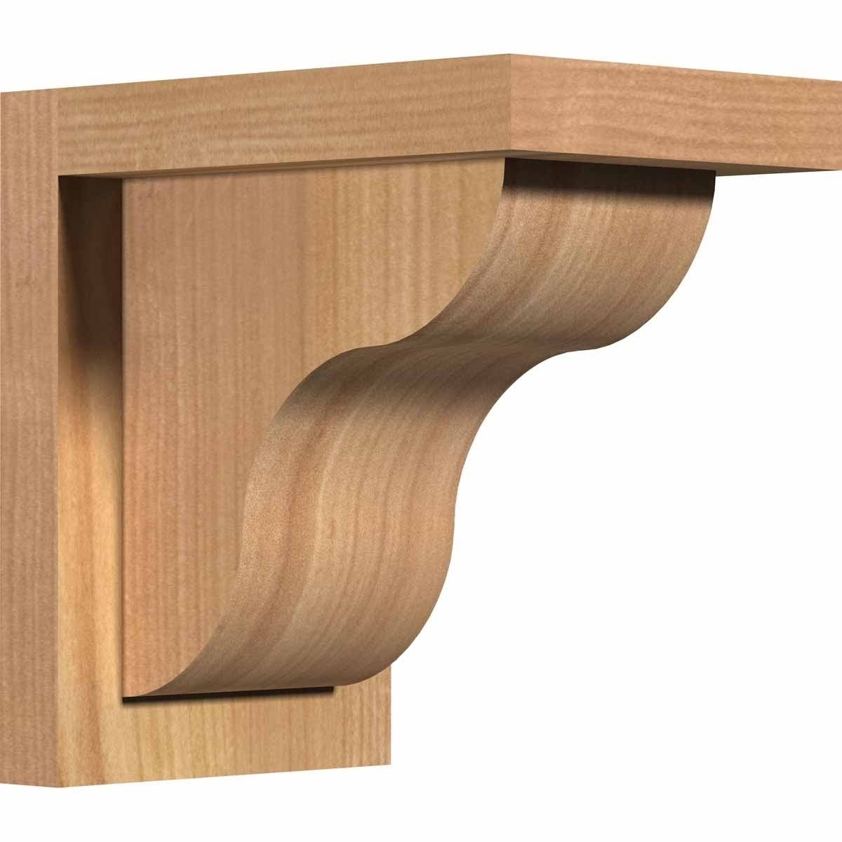 Carmel Smooth Corbel with Backplate X990716