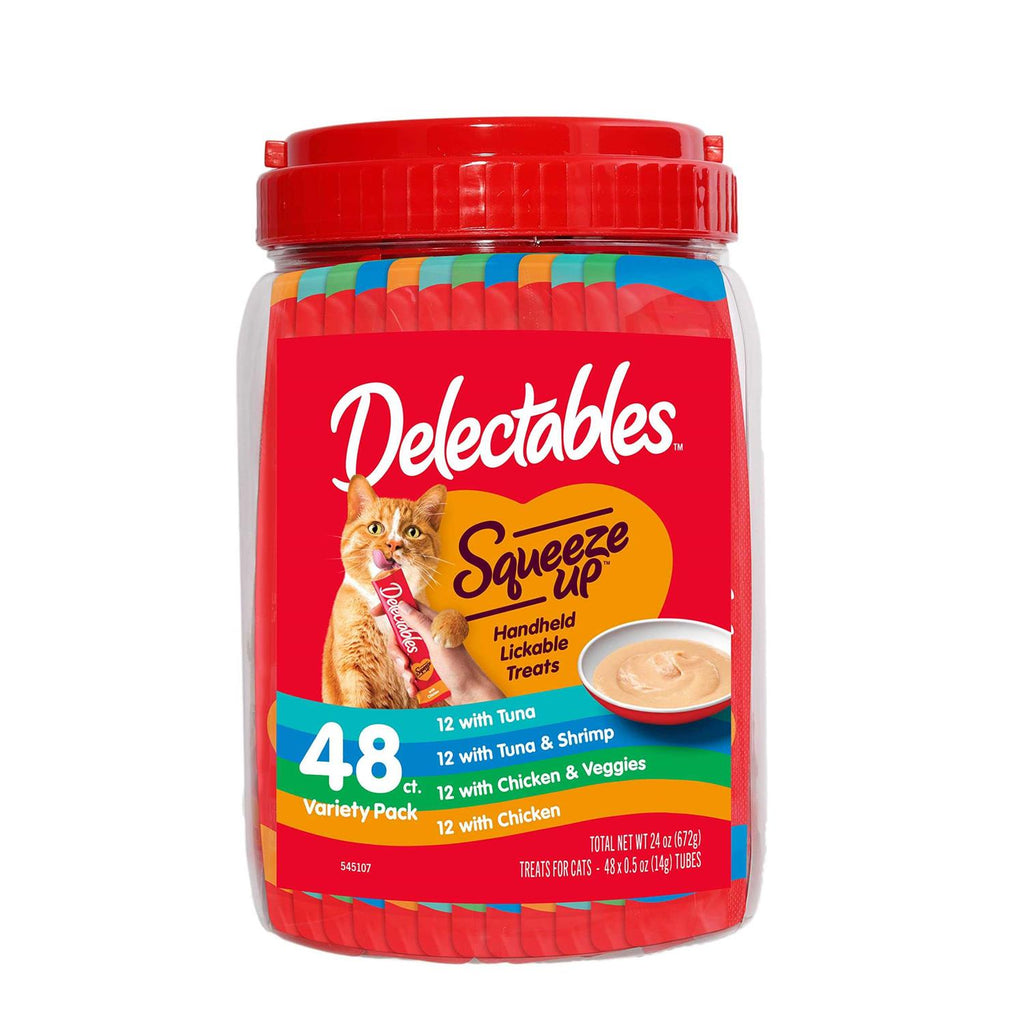 Lickable Wet Cat Treats Variety Pack R627189
