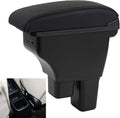 Black Car Armrest Box with 3 USB Ports E48765