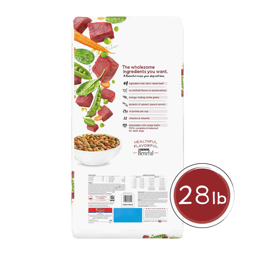 Real Beef Dry Dog Food Y714130