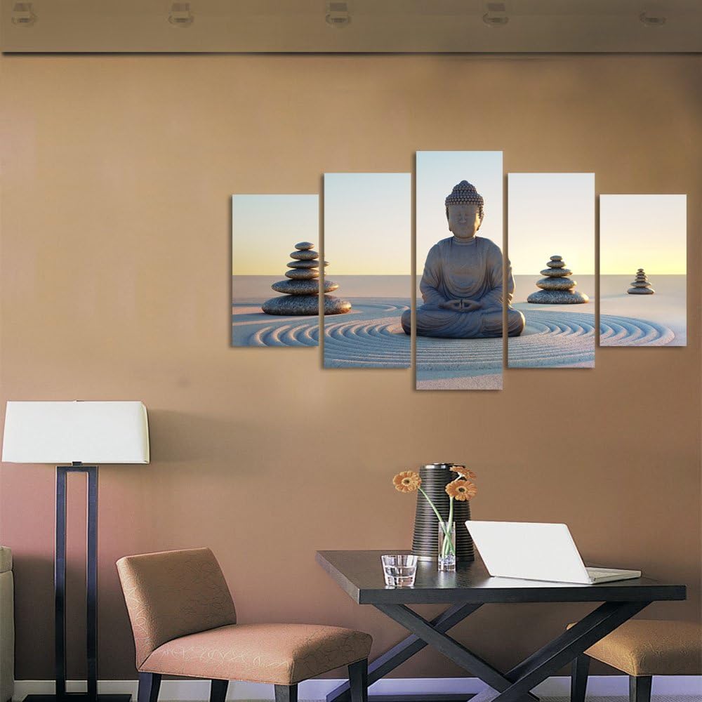 Buddha Canvas Wall Art Poster Giclee Prints Q400
