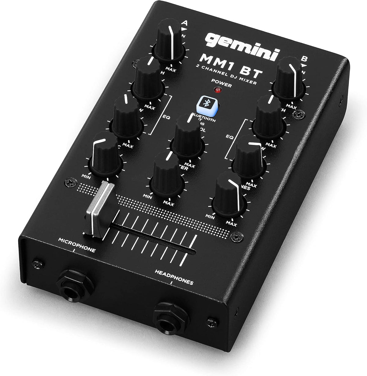 2-Channel DJ Podcast Mixer with Cross-Fader C5133