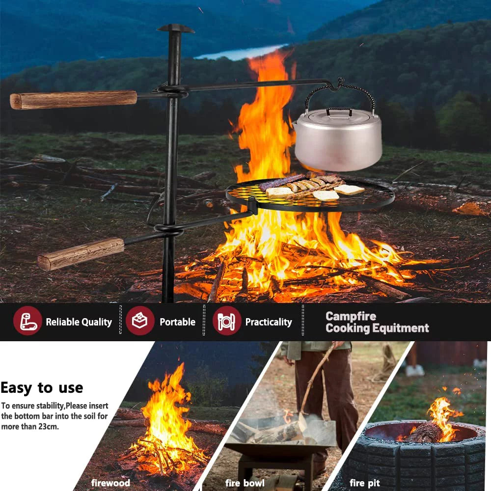 Swivel Campfire Grill Z22668