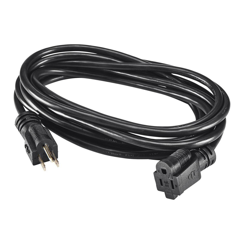 15 ft. 16/3 Gauge Indoor/Outdoor Extension Cord, Black X4261