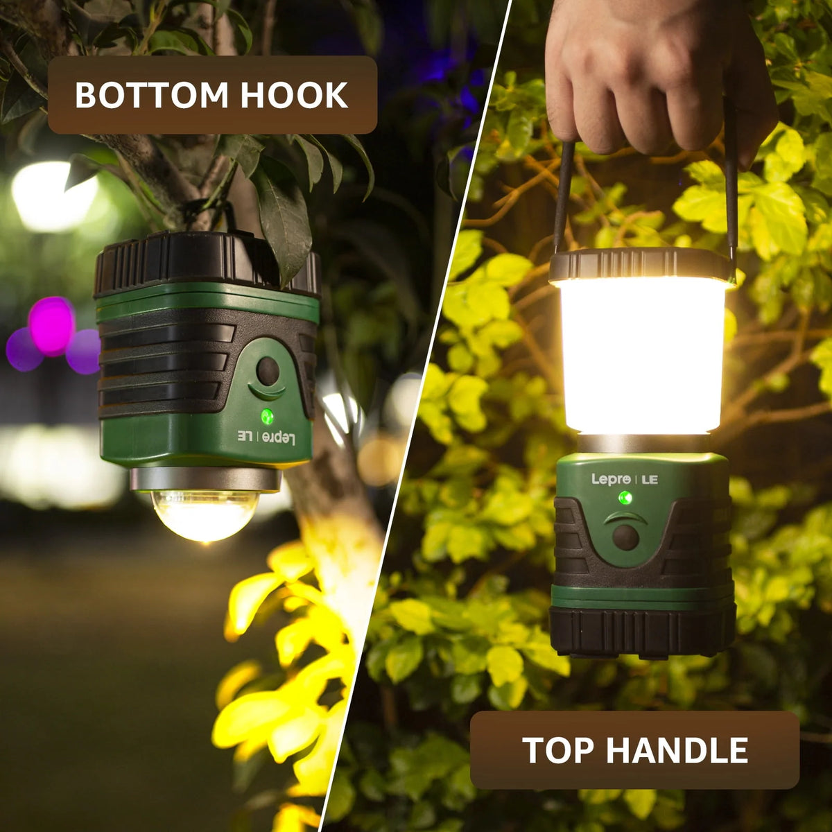 LED Camping Lantern Rechargeable 1000LM Q152323