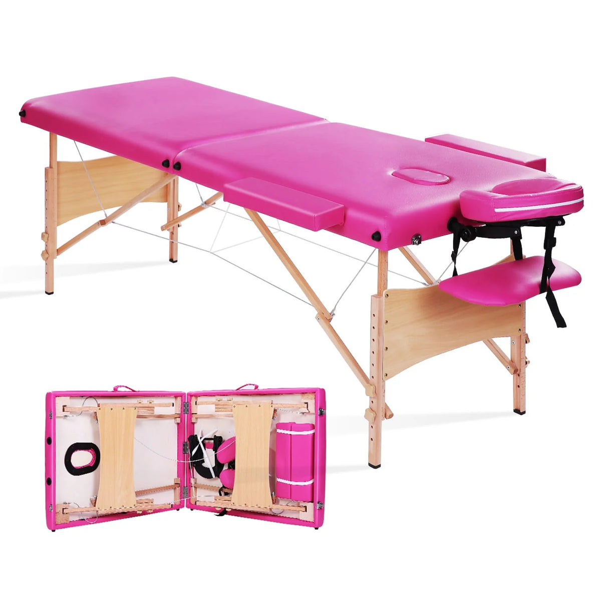 Portable Adjustable Height Massage Table 496LB X304