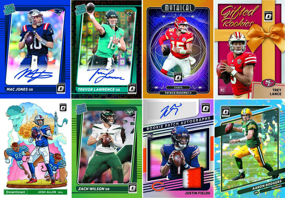 Football Trading Cards W3486