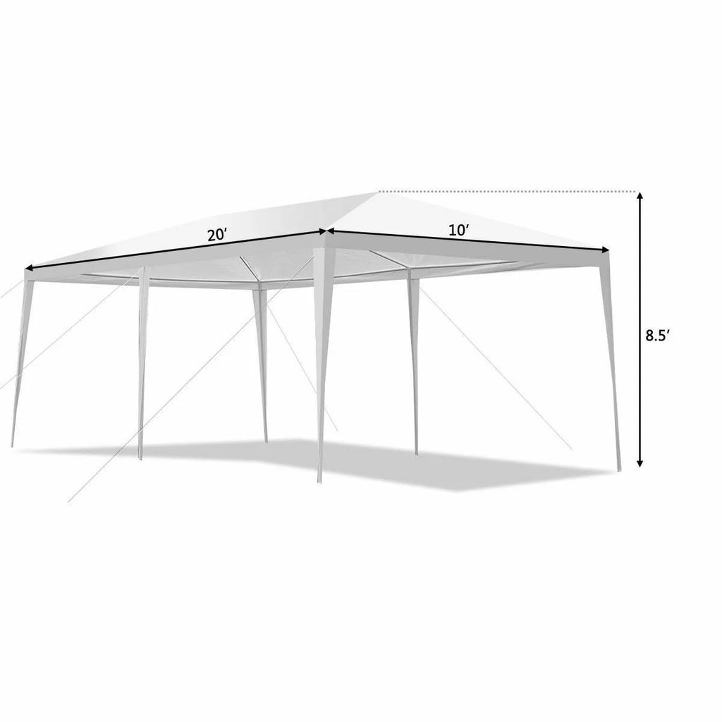 10'x20' Canopy Tent with 4 Sidewalls and Carry Bag K5289