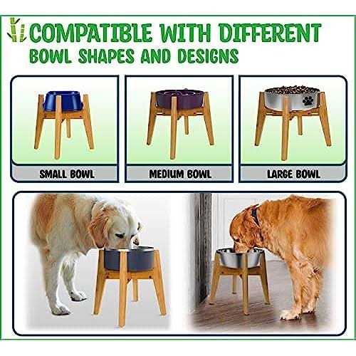 Adjustable Dog Bowl Stand L1508